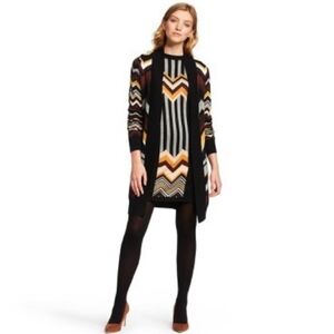 Missoni Open Front Zig Zag Cardigan